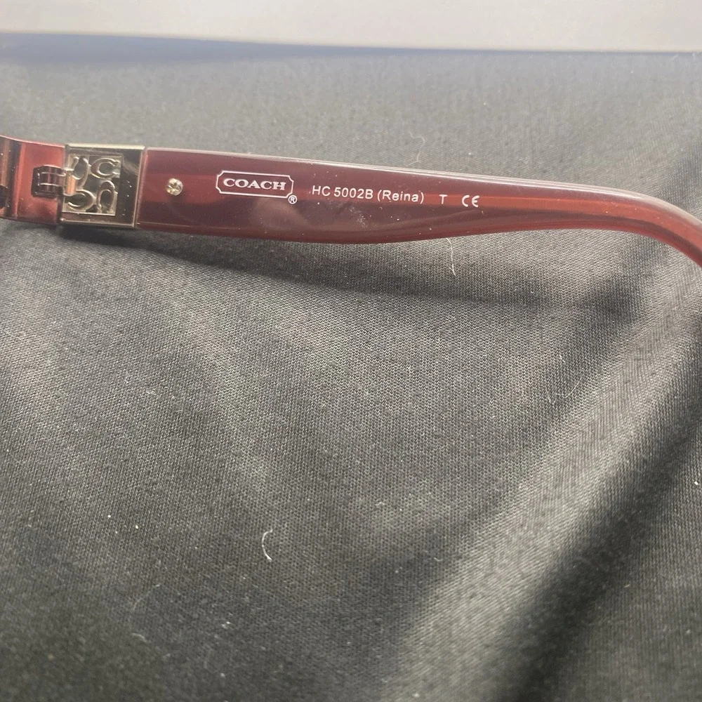 Coach Eyeglasses Women FRAME ONLY HC 5002B Reina 49-16-135 Berry Red 879
